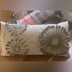 Creative Co-Op Lumbar Throw Pillow 26” *COVER ONLY-NO INSERT*